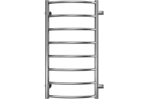 Водяной полотенцесушитель Terminus Классик П8 400x800 Хром боковое подключение