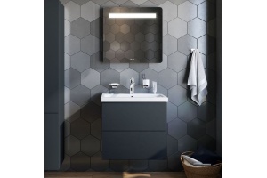 Мебель для ванной AM.PM Gem 60 графит матовый, подвесная