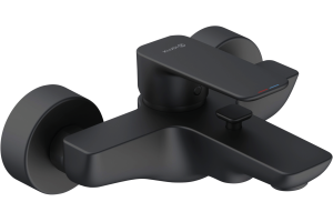 Смеситель для ванны с душем Kludi Pure&Style 406813975 черный матовый