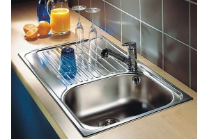 Мойка кухонная Blanco Tipo 45 S сталь матовая - 3