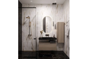 Раковина - столешница Art Flat 100 черный - 2