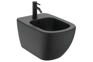 Биде подвесное TESI 1/отв черн Ideal Standard T3552V3 - 3