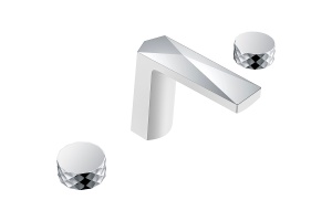 Смеситель для раковины Boheme Venturo белый хром