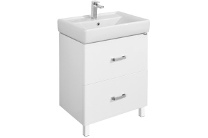 Комплект мебели напольный Aquaton Америна 70 Н белый глянцевый - 3