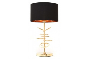 Настольная лампа декоративная LUMINA DECO Fabi LDT 5530 F.GD+BK - 3