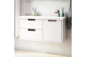 Тумба для комплекта Roca Etna 100 белый глянец