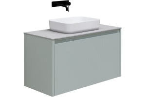 Тумба под раковину Allen Brau Fantasy 100 светло - зеленый матовый - 2