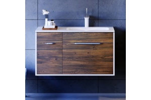 Мебель для ванной Aqwella 5 stars Malaga 90 R крафт темный - 2