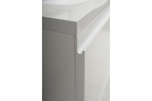 BIANCHI База под раковину подвесная с двумя выкатными ящиками, Белый Глянец AM-Bianchi-1000-2C-SO-BL - 3