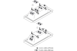 Накладки шумопоглощающие Kaldewei 6876 7573 0000 для ванны - 2