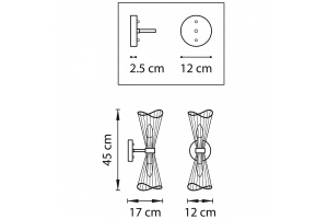 Бра Lightstar Zeta 728623 - 2
