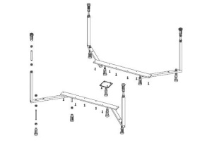 Каркас для ванны RIHO Colorado (POOTSET14)