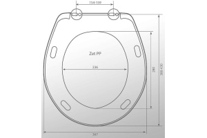 Сиденье для унитаза Berges  (010503) - 2