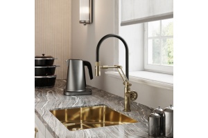 Смеситель для кухни с гибким изливом - 3