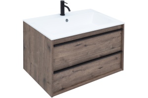 Тумба для комплекта Aquanet Lino 80 дуб веллингтон