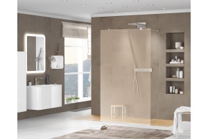Душевая перегородка Cezares Liberta-L-2-100-BR-Cr - 2