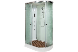 Душевая кабина Deto ЕМ 120х80 (EM1512LGM+EL)