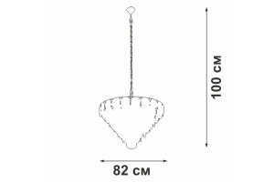 Подвесная люстра Vitaluce V58340 V58340-8/25 - 2