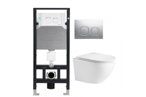 Комплект Weltwasser AMBERG 506 + MERZBACH 004 GL-WT + AMBERG RD-MT CR (10000006809)