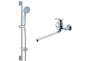 Душевой комплект Bravat Eco F00414C 2 в 1