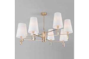 Люстра на штанге Eurosvet Milazzo 60137/8 золото