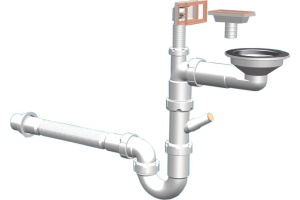 Мойка кухонная Florentina Комби 650 песочная - 2