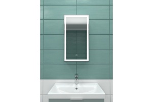 Зеркало-шкаф с подсветкой ART&MAX TECHNO AM-Tec-350-650-1D-R-DS-F