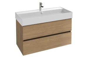 EB2383-E75 Tolbiac Тумба под раковину 100см, 2 ящика, цвет Дуб Давос натуральный