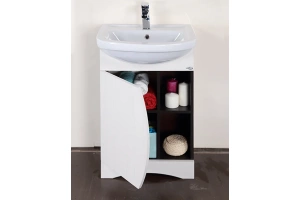 Тумба с раковиной Onika ДУЭТ 52 светлое дерево - темное дерево - 3