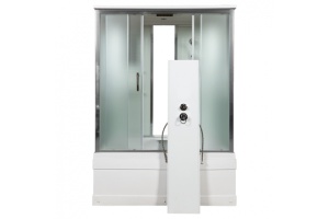 Душевая кабина Deto ЕМ 160х85 хром (EM4516) - 3