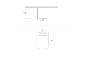 Потолочный светильник Maytoni Alfa C012CL-01B - 2