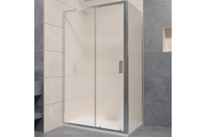 Душевой уголок RGW Passage PA-76 140х70 профиль хром стекло матовое