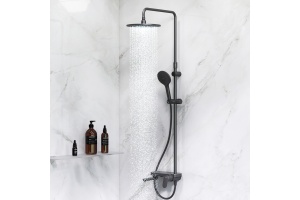 Душевая стойка AM.PM Like F0780722 черная - 3