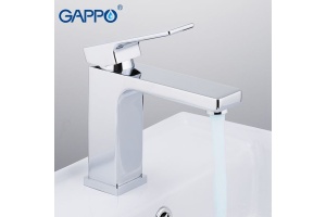 Смеситель для раковины Gappo хром - 2