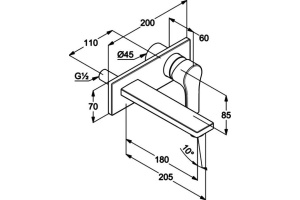 Смеситель Kludi Zenta SL для раковины 482470565 - 2