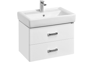 Тумба с раковиной подвесная Aquaton Америна 70 белый глянцевый