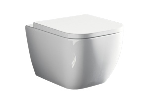 Подвесной унитаз Excellent Ness белый с сиденьем микролифт