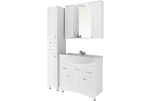 Шкаф-пенал Vod-Ok Адам 30 L, белый - 2