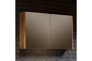 Зеркало-шкаф Aqwella 5 stars Mobi 100 дуб балтийский - 2