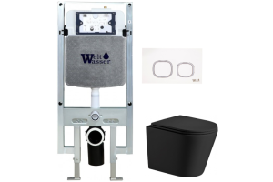 Комплект Weltwasser AMBERG 497 ST + SALZBACH 004 MT-BL + AMBERG RD-WT (10000006758)