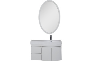 Мебель для ванной Aquanet Сопрано 95 белая R - 3