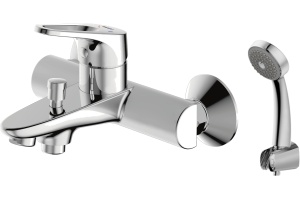 Смеситель Bravat Drop-D F648162C-B-RUS для ванны с душем