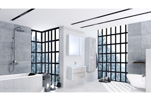 Зеркало-шкаф Roca Ronda 70 белое, с подсветкой - 2