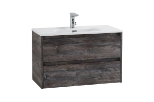 Тумба с раковиной BelBagno Kraft 39 80 темное дерево - 2