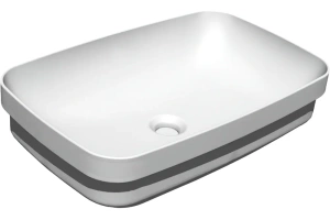 Раковина встраиваемая/накладная Kerasan Tribeca 60 белый матовый (514330)