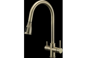 Смеситель для кухни Paulmark Lange бронза