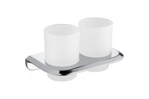 Стакан для зубных щеток Abber Nord двойной хром