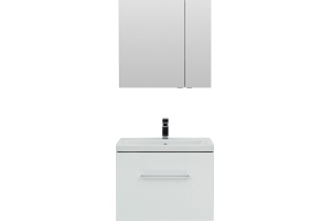 Зеркало-шкаф Aquanet Порто 70 белый - 3