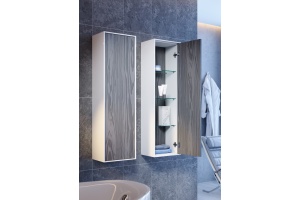 Шкаф-пенал Aqwella 5 stars Genesis 35 белый - 3