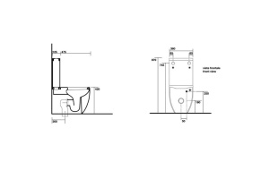 Kerasan Механизм слива для сливного бачка 750990 - 3
